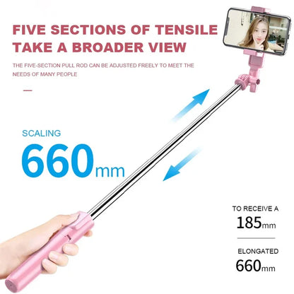 🔥Gorąca wyprzedaż 50% ZNIŻKI🎁Nowy wielofunkcyjny ulepszony telefon teleskopowy selfie stick i statyw