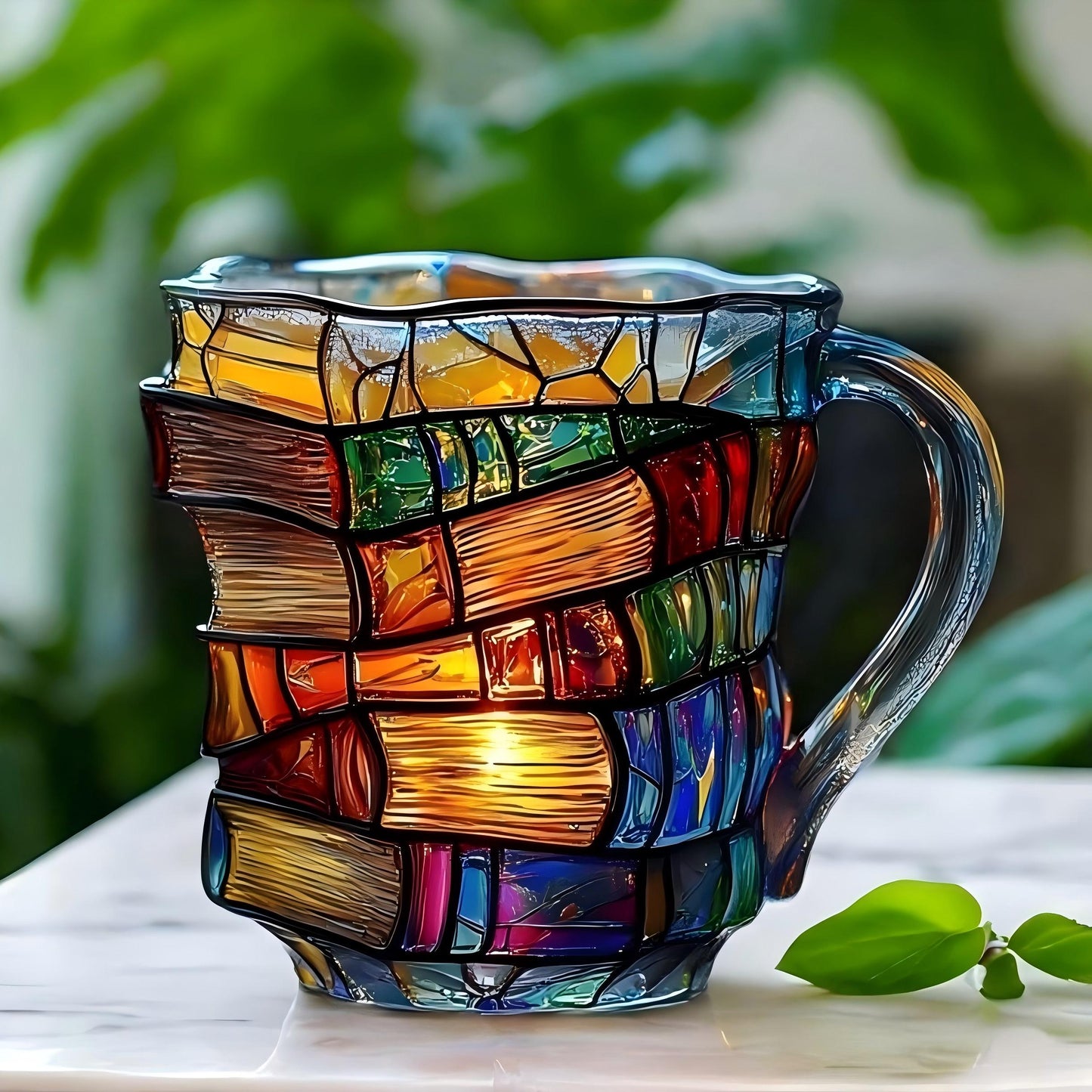 📚 Kubek Bookstack Brilliance™ — Dla Odważnego Czytelnika