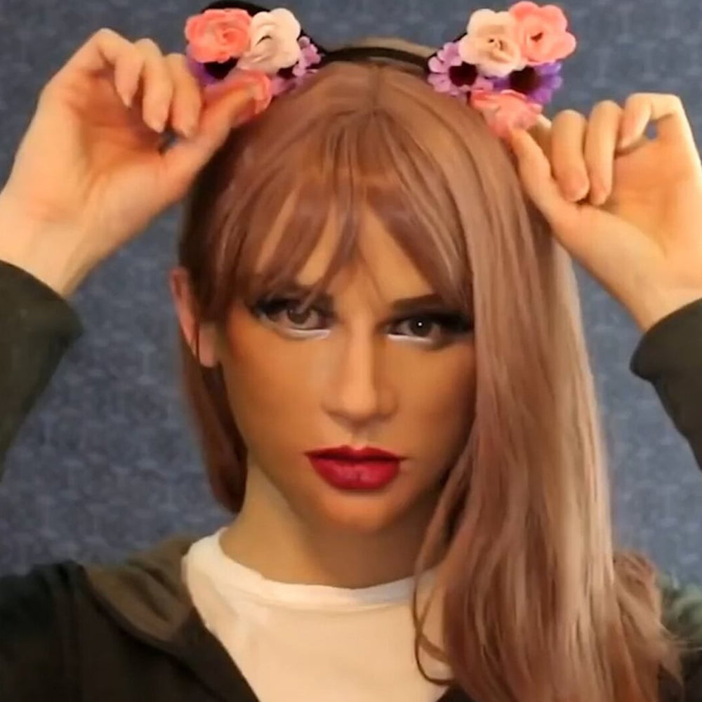 Realistyczna Maska Starego Człowieka – Maska Lateksowa na Halloween i Cosplay z Ruchomą Mundą