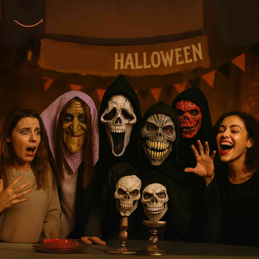 Maska Skullveil™ | Horror Design, Wygodna i Idealna na Halloween