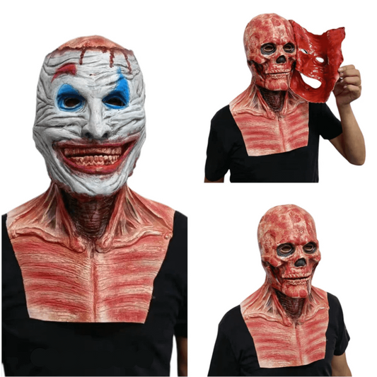 Ultra Realistyczna Maska Halloween Peel Off | Wczesna Oferta Halloween