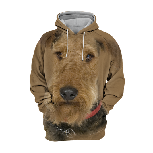 Unisexowy Kaptur dla Psów | Airedale Terrier