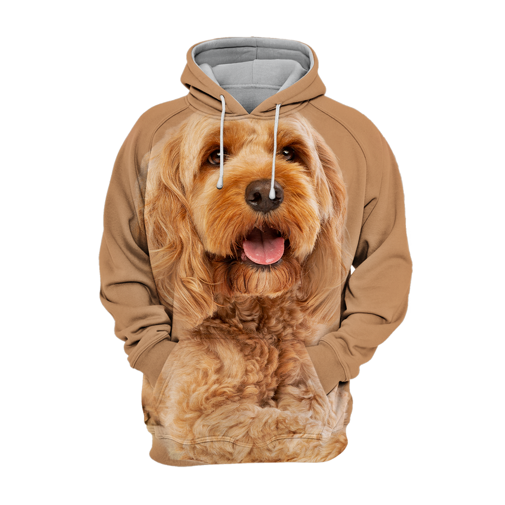 Unisexowy Hoodie dla Psów | Uroczy Cockapoo