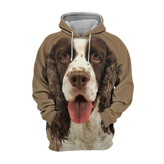 Unisexowy Hoodie dla Psów | Uroczy Angielski Cocker Spaniel
