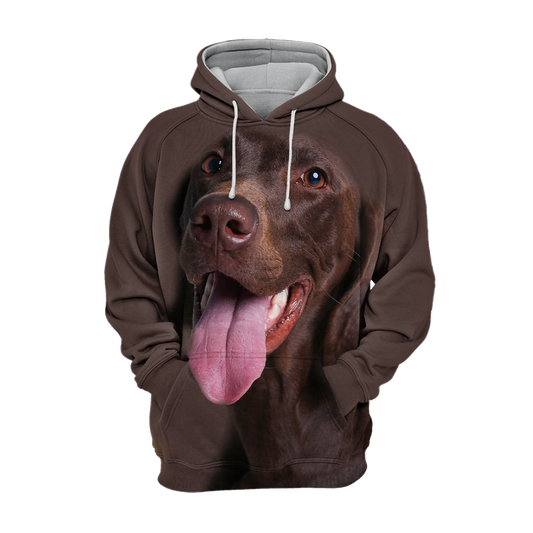 Unisex Hoodie dla Psów | Niemiecki Krótkowłosy Wyżeł Szczęśliwy