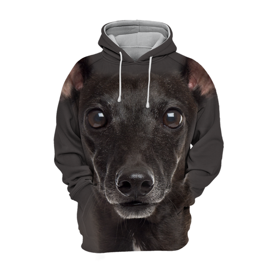 Unisexowy Hoodie dla Psów | Włoski Greyhound