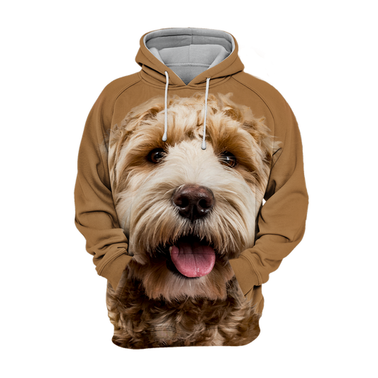 Unisexowy Hoodie dla Psów | Labradoodle Goldendoodle Uśmiech