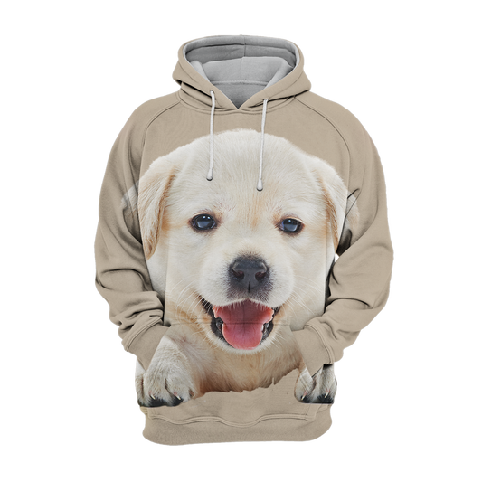 Unisexowy Hoodie dla Psów | Szczeniak Labrador Retriever