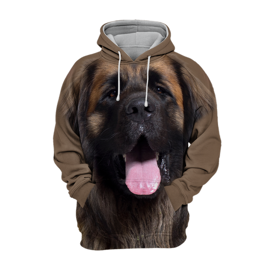 Unisexowy Hoodie dla Psów | Leonberger