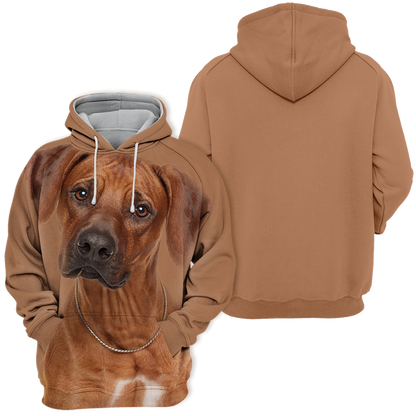 Unisexowy Hoodie dla Psów | Rhodesian Ridgeback