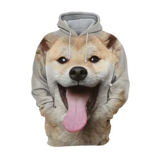 Unisexowy Hoodie dla Psa | Shiba Inu Akita Śmiech