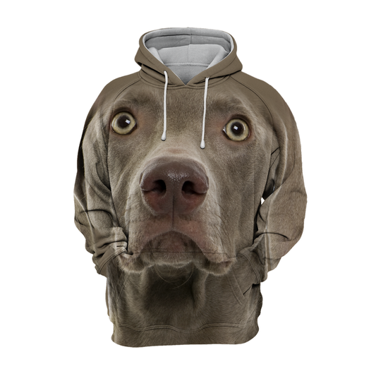 Unisexowy Kaptur dla Psów | Weimaraner
