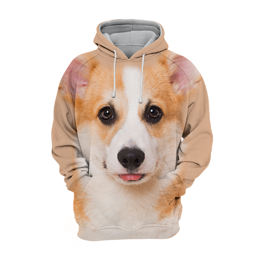 Unisexowy Hoodie dla Psów | Welsh Corgi
