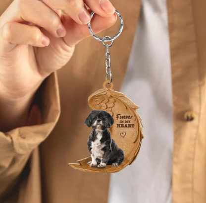 Czarny i biały Shih Tzu | Na Zawsze w Moim Sercu