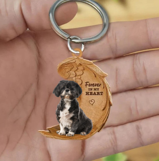 Czarny i biały Shih Tzu | Na Zawsze w Moim Sercu