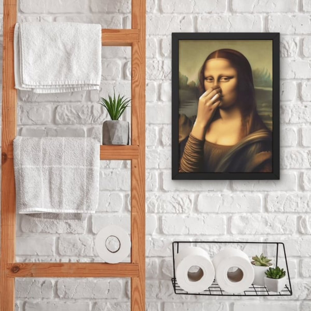 BathroomDecor™: Zabawna Klasyczna Sztuka Dekoracja Łazienki