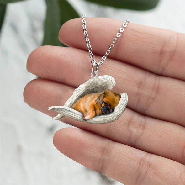 Prawdziwa Miłość | Śpiący Pekińczyk Naszyjnik